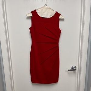 Red Calvin Klein Dress